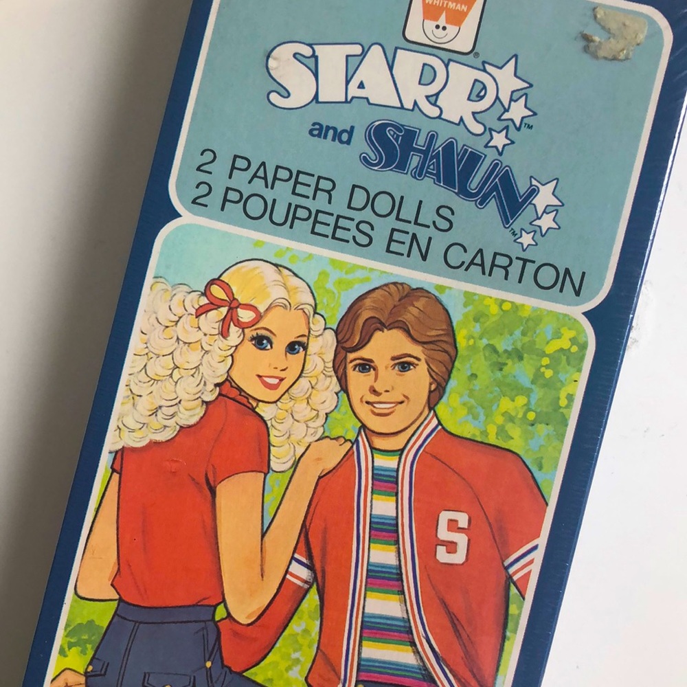 NIB Vintage Starr and Shaun Cassidy Paper Dolls!